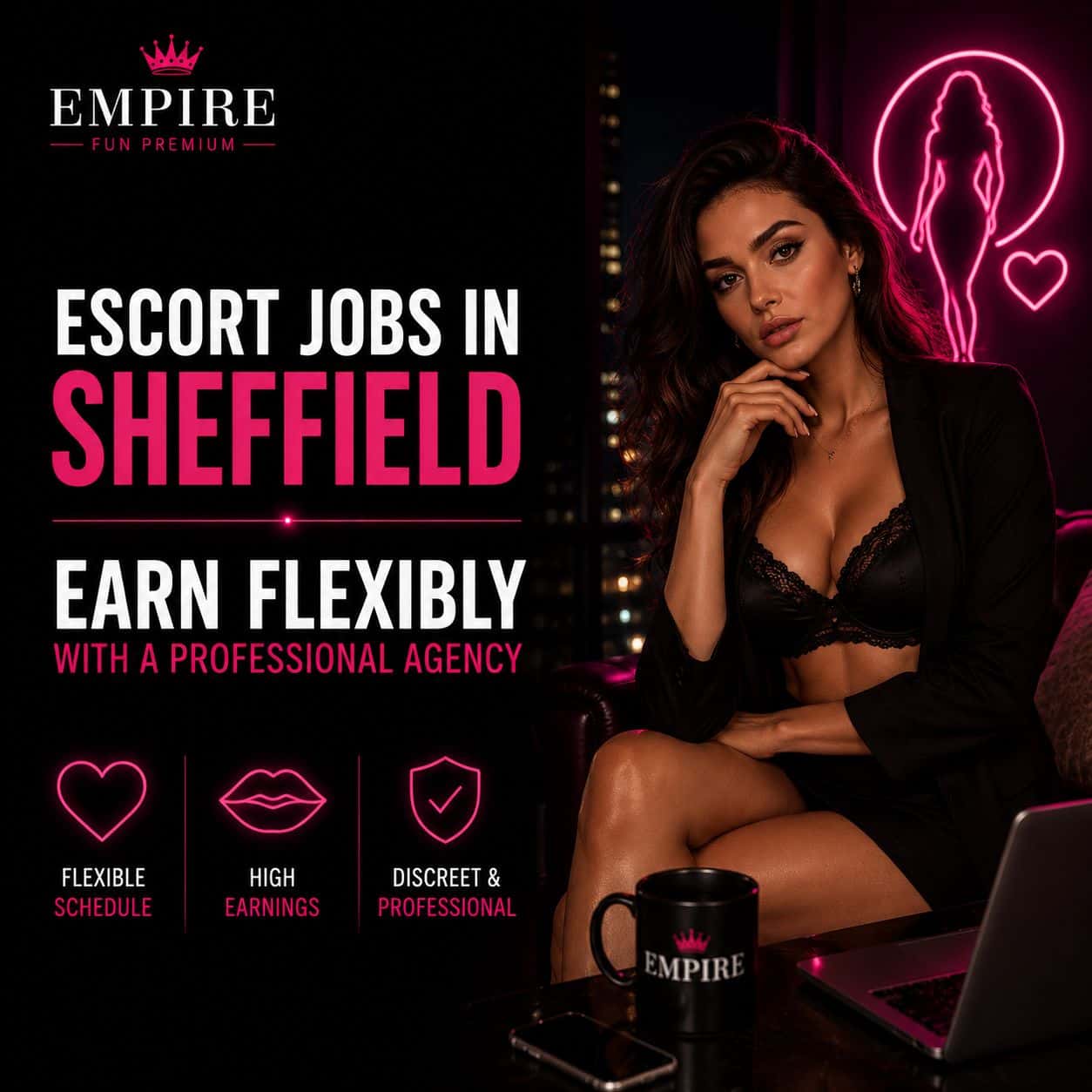 Escort Jobs in Sheffield – Earn Flexibly With a Professional Agency