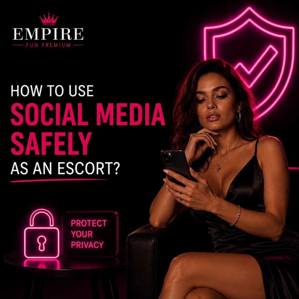 How to Use Social Media Safely as an Escort?